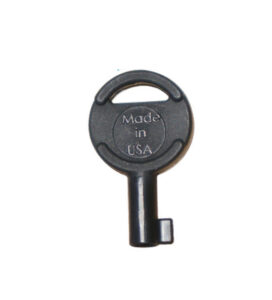 Non metalic covert handcuff key