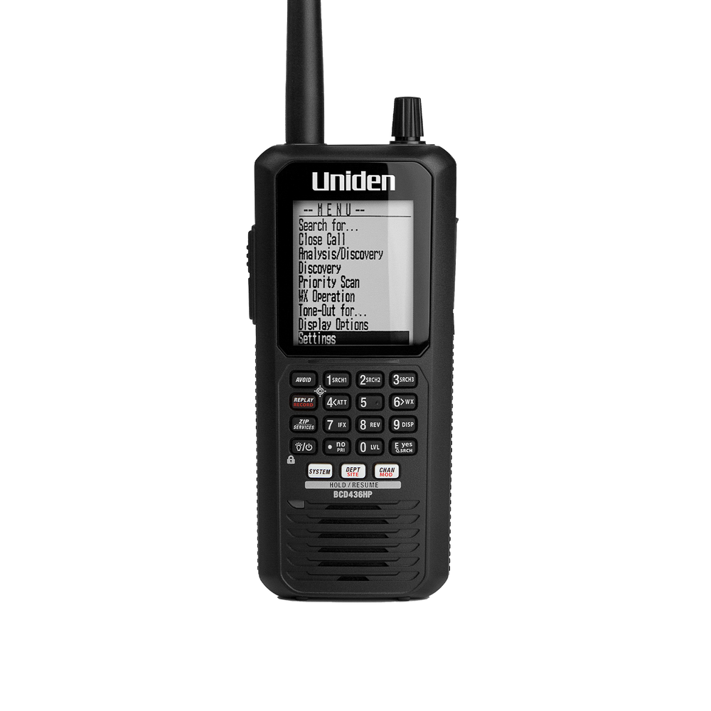 6 Best Police Scanners for 2026: Digital & P25 Picks 4 Uniden BCD436HP handheld digital police scanner