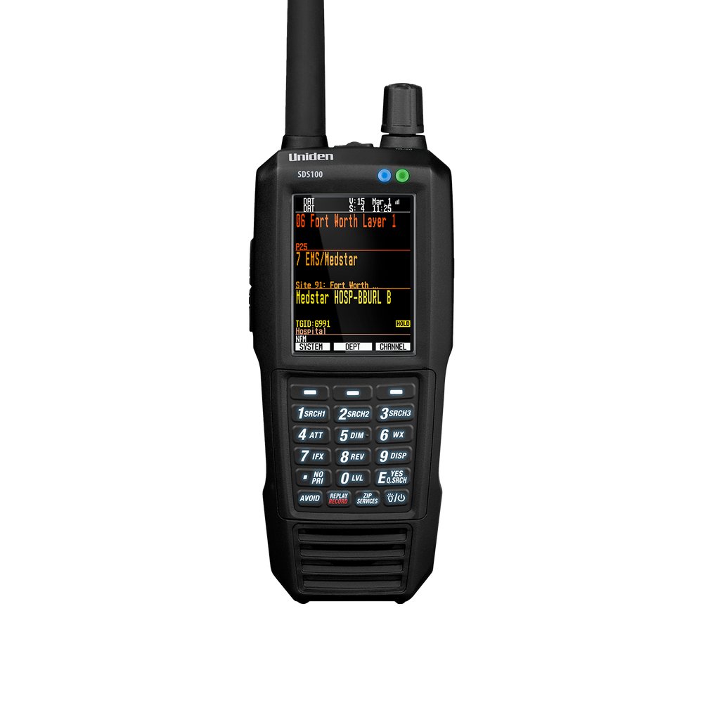 6 Best Police Scanners for 2026: Digital & P25 Picks 2 Uniden SDS100 handheld digital police scanner