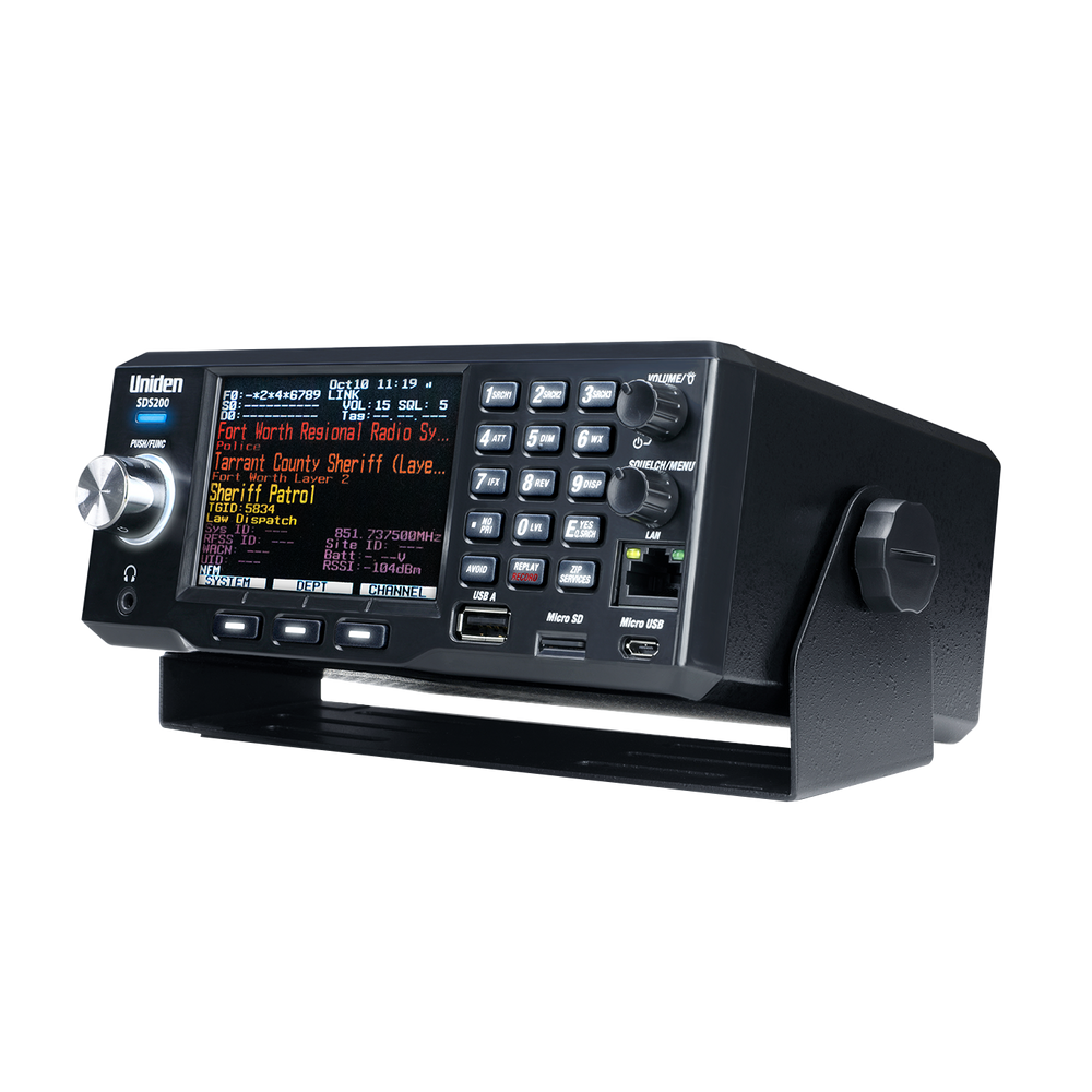 6 Best Police Scanners for 2026: Digital & P25 Picks 3 Uniden SDS200 base mobile digital police scanner